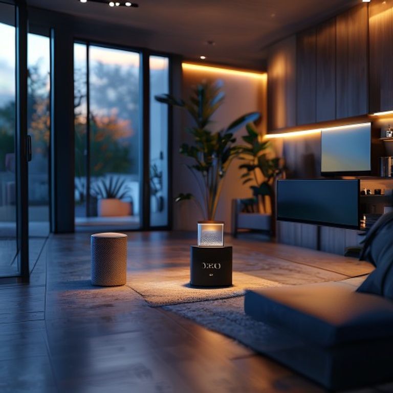Edge AI home security descriptive alt text